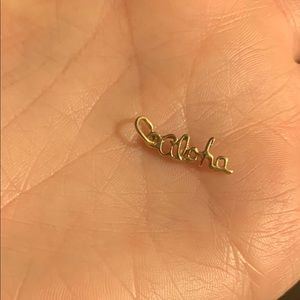 Vintage 14kt "Aloha" Charm